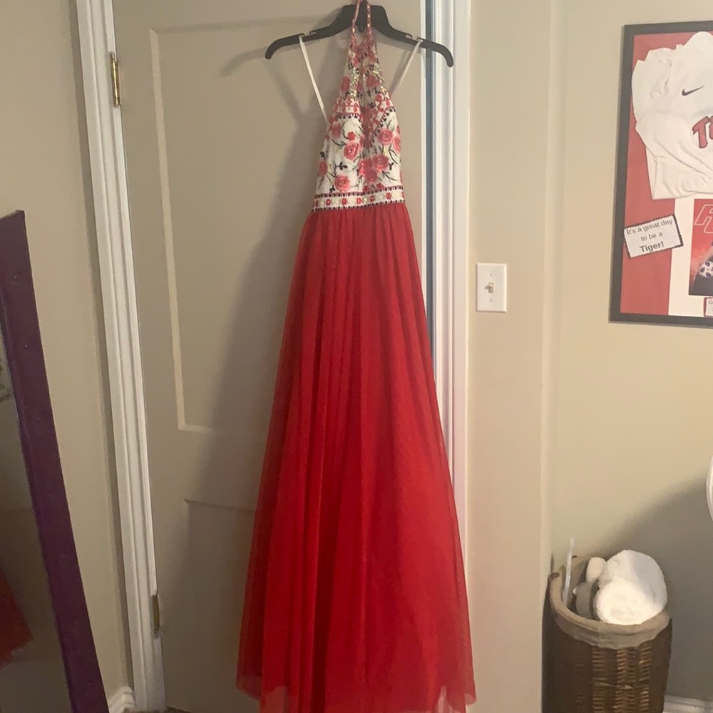 Red Dillards Prom/Homecoming Dress